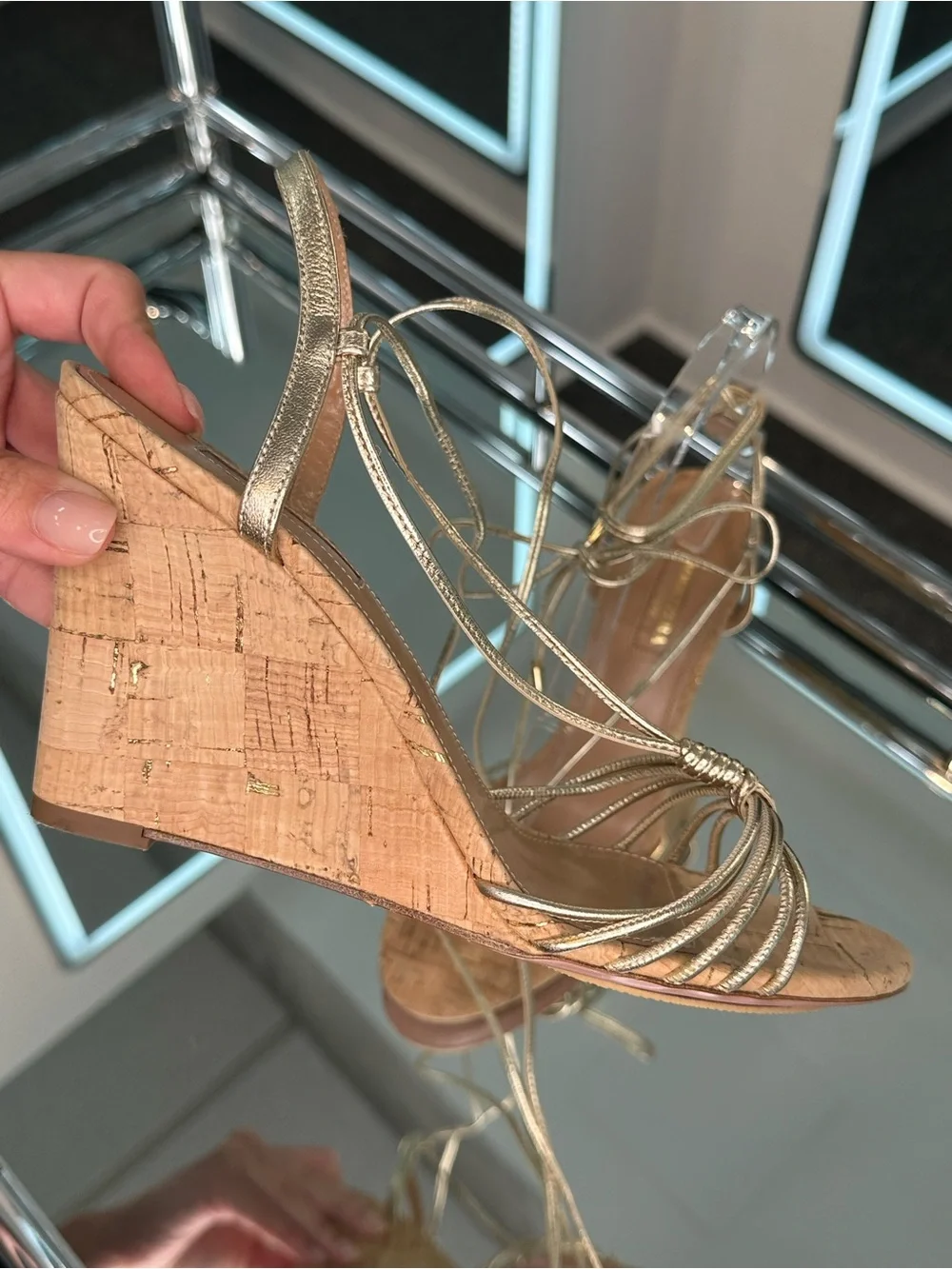 Aquazzura Whisper 85 Wedge